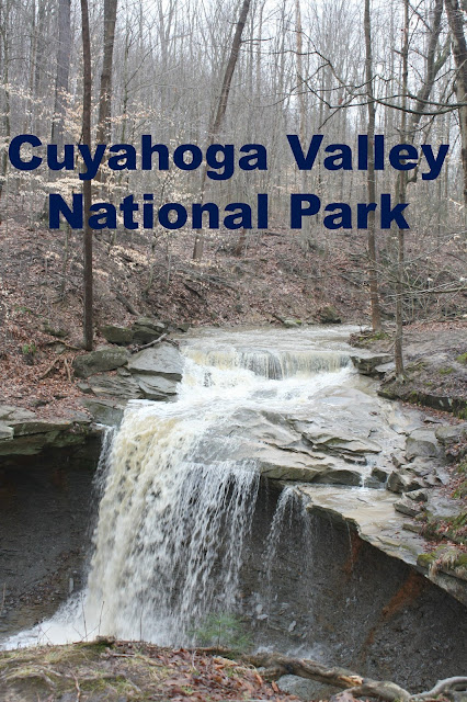 Blue Hen Waterfall at Cuyahoga Valley National Park in Ohio