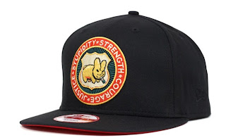 New Era Kidrobot 9Fifty Snapback Caps with stupidity strength justice courage