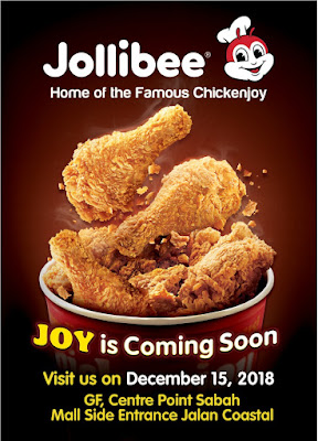 Jollibee  Home of the famous Chickenjoy is now in Kota Kinabalu Sabah 