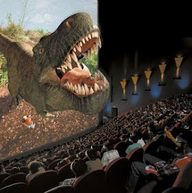 cinema imax divulgação dinossauro