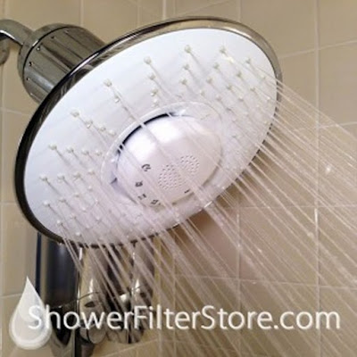 Bluetooth Operated water purifier for shower head