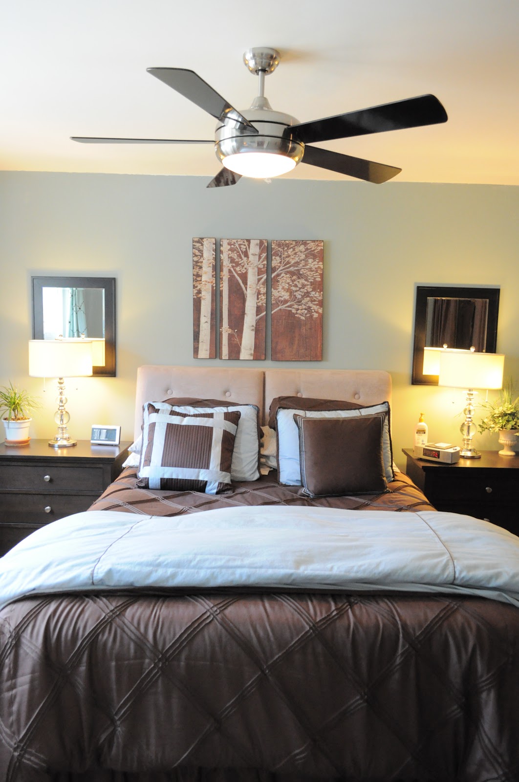 Our master bedroom: tricks to make it feel bigger & organized ...