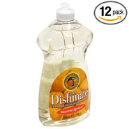 Earth Friendly Products Dishmate Liquid Dishwashing Cleaner, Natural Apricot, 25 Ounces