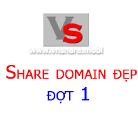 Share domain đẹp đợt 1 by VNShare