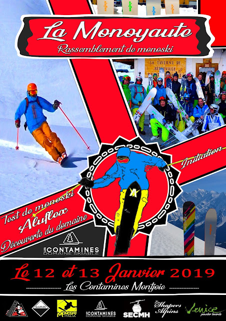 affiche de monoski monoyaute 2019