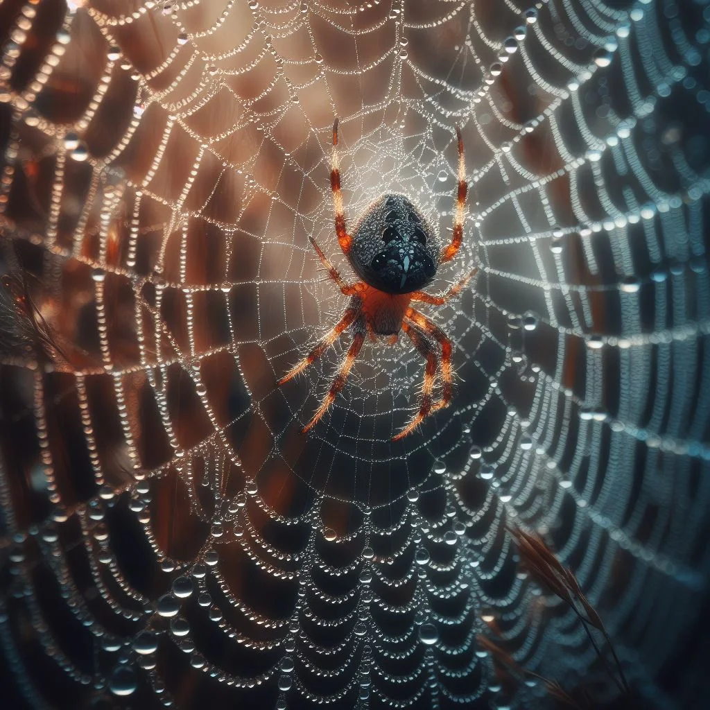 صورة شباك عنكبوت فخمة