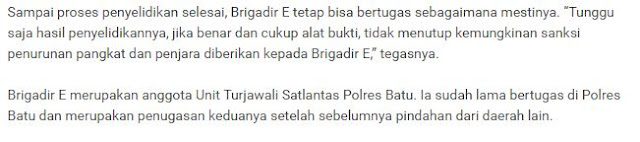 Aduh Mirrisnya Kok bisa Seperti ini :3 Lantaran Menolak Untuk Di Tilang Oknum Polisi Ajak Siswi Hubungan Intim - COMMANDO