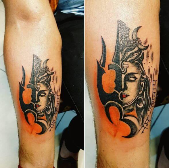 150 Angry Lord Shiva Tattoos For Men 2019 Trishul Om