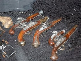 Pirates of the Caribbean pistol props