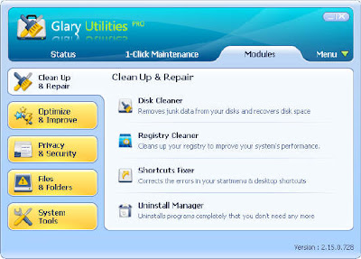 Glary Utilities Portable Glary Utilities Pro v2.15.0.728 