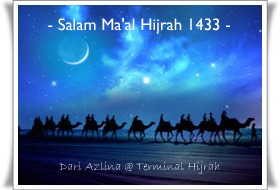 AZLINA @ TERMINAL HIJRAH: SALAM MA'AL HIJRAH 1433