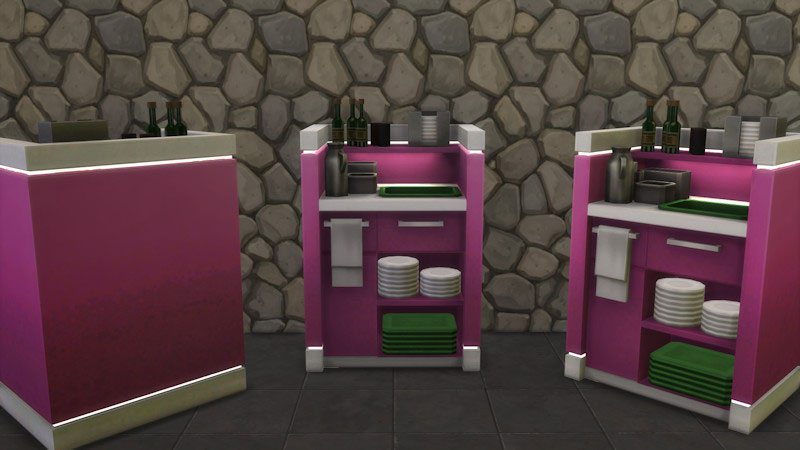The Sims 4 Restaurant Items