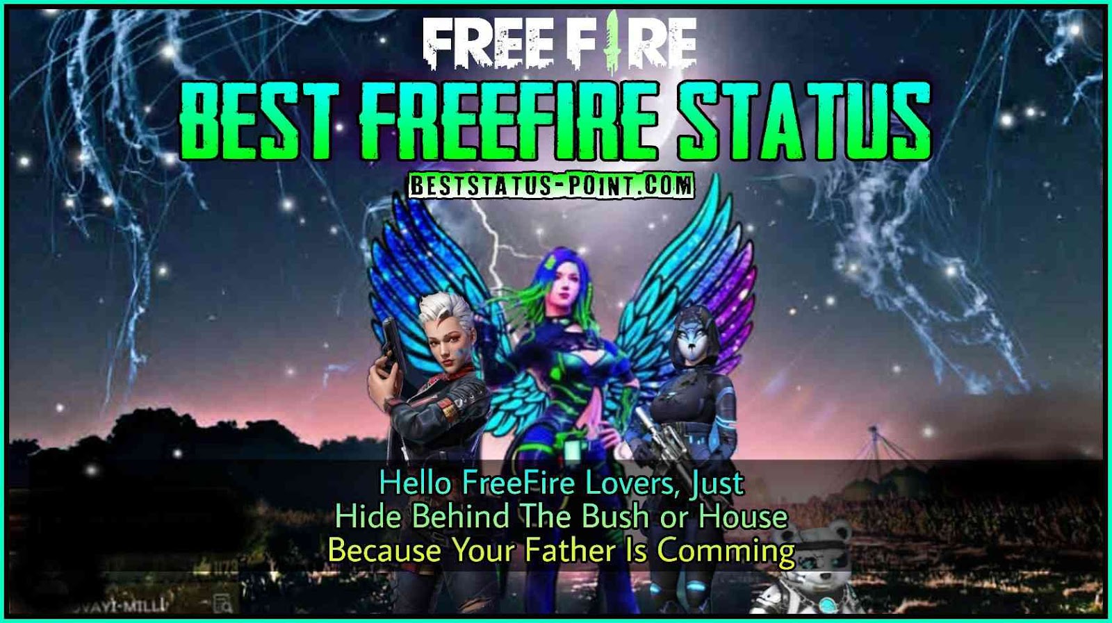 Free Fire Status 659 Best Freefire Status In Hindi English
