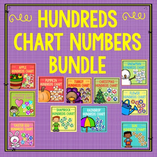 Hundreds Chart Number Bundle