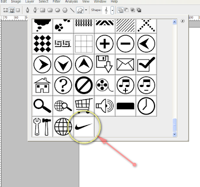 Custome shape Photoshop