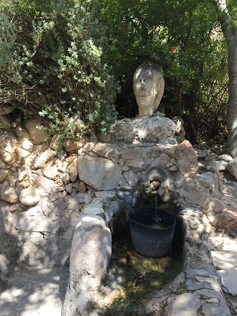 Fresh water spring at Cala de San Pedro