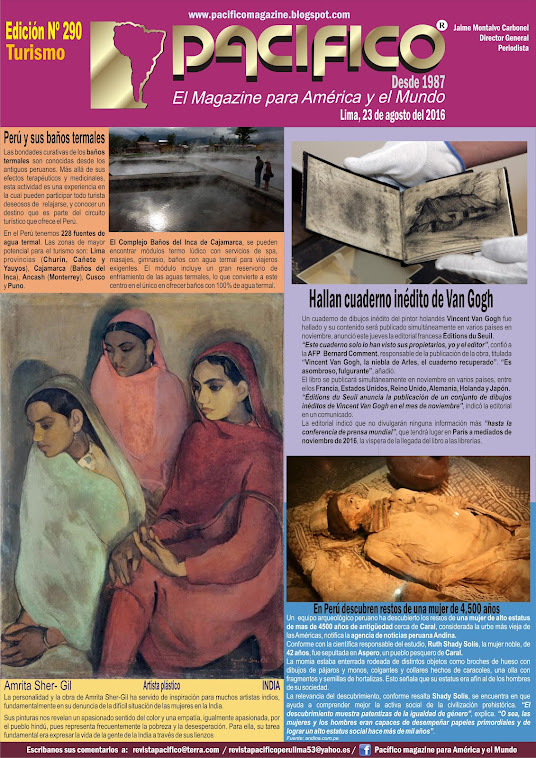 Revista Pacífico Nº 290 Turismo