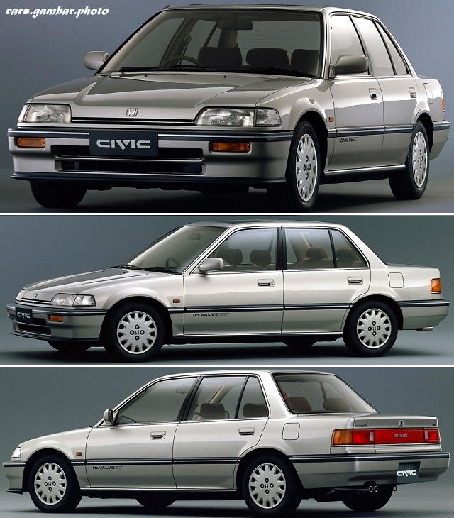 Honda Civic 4th Gen 36i JP-spec sedan EF 1987-88