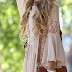 Sheinside Nude Lace Detail Bohemian's dress style and fashion 