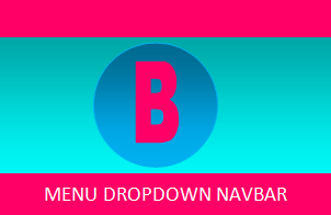 Dropdown menu navbar bootstrap