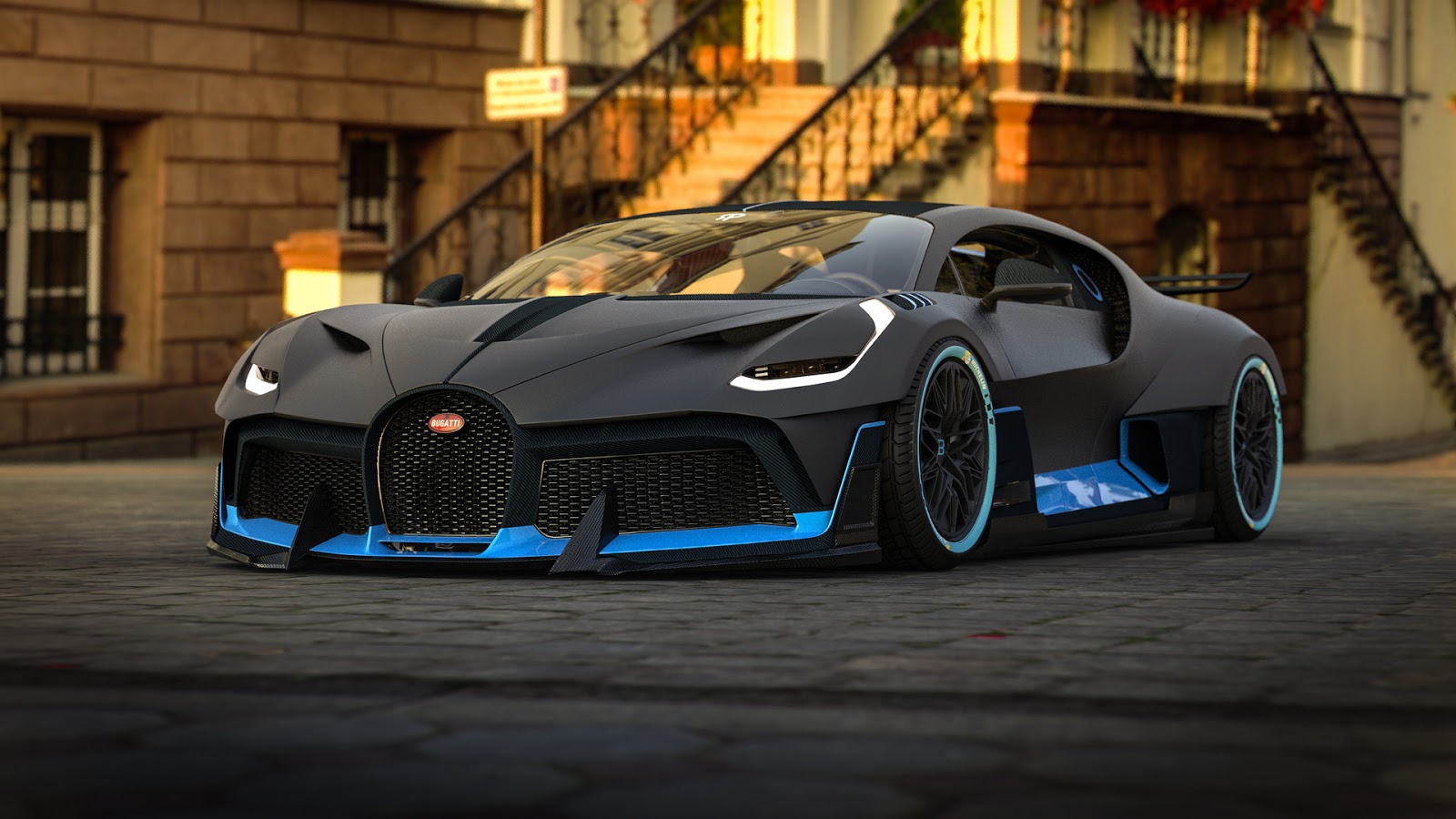 Bugatti Divo 2018 Art