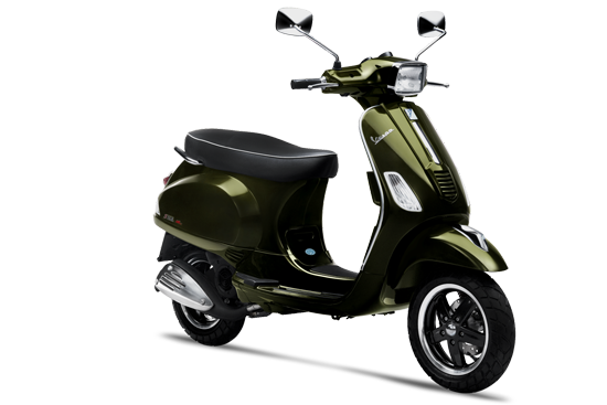 VESPA S IE màu xanh rêu