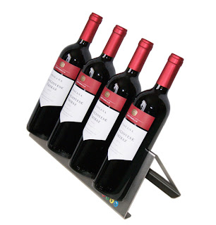 wine rack bar design