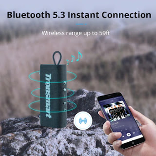 Tronsmart Trip Bluetooth 5.3 Speaker Dual-Driver Portable Speaker