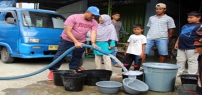 Wow.. Dirut PDAM Kota Padang Turun Tangan Atasi Kekurangan Air