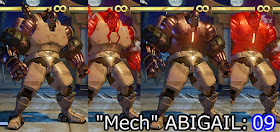 SFV Mech Abigail Costume Color