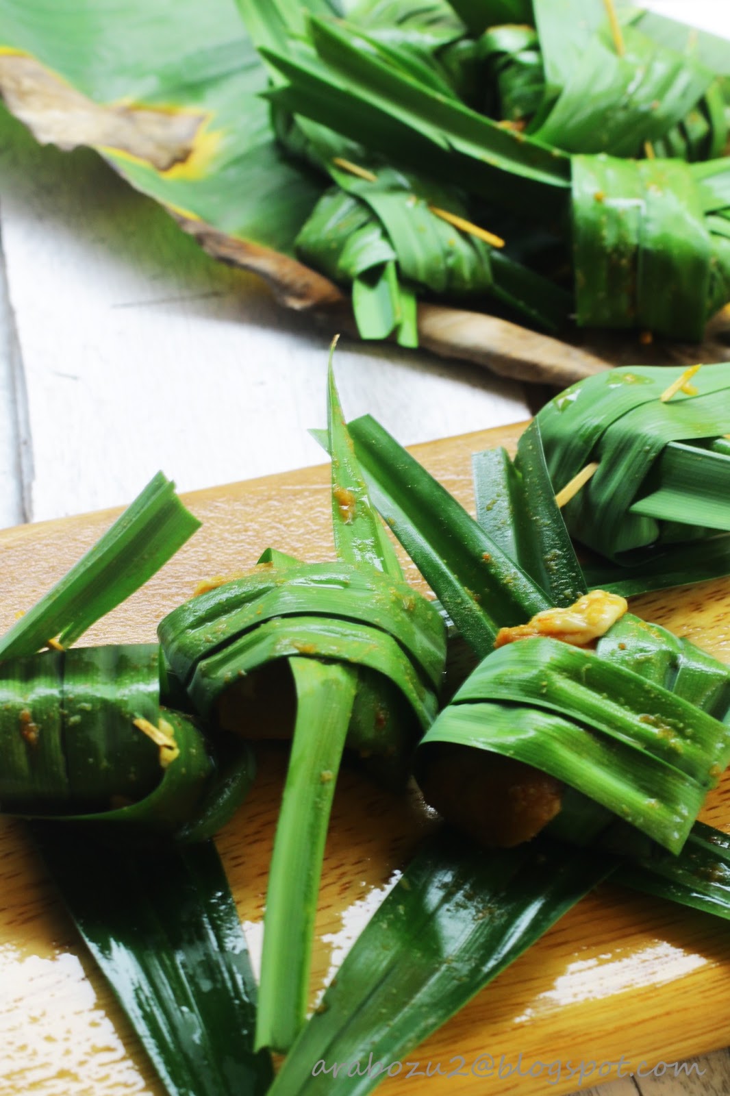 AYAM PANDAN ALA BBQ  AIR TANGAN ZUHAIDA