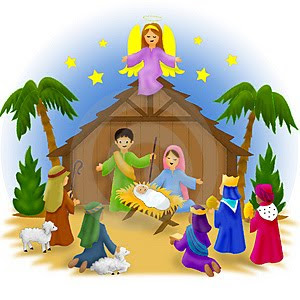 Christmas Nativity Scene Clip Art