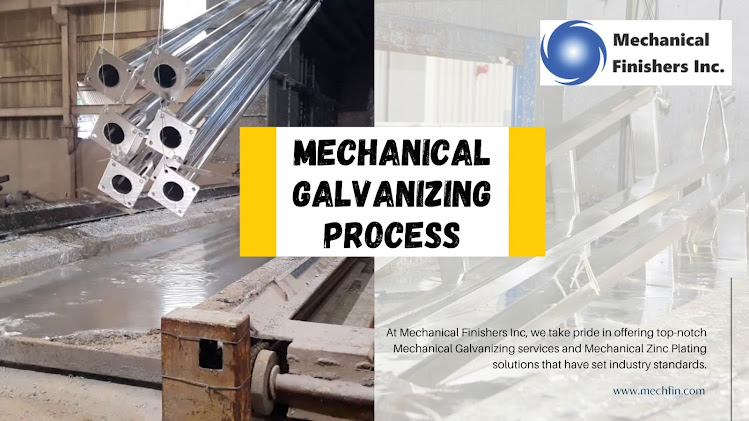 mechanical galvanizing process