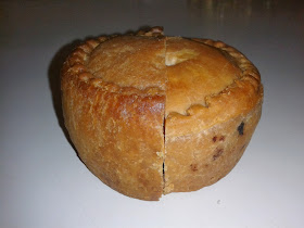 Walkers & Morrisons Half and Half Pork Pie