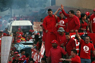 caravana por el si a la reforma constitucional en charallave