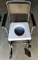 commode transport chair image