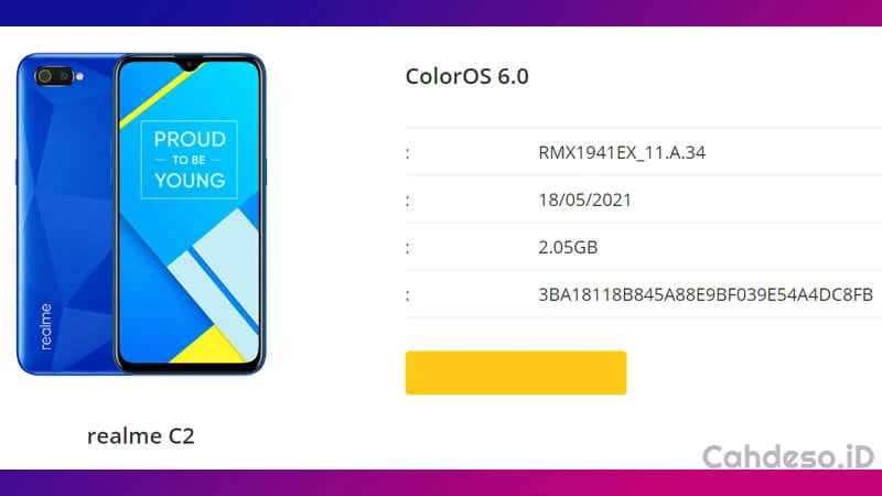 Download Firmware Realme C2 ORI