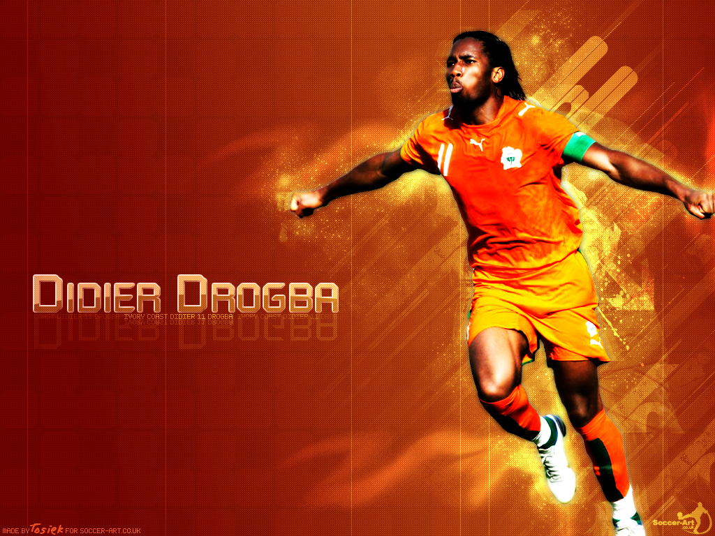 World Sports Hd Wallpapers: Didier Drogba Hd Wallpapers