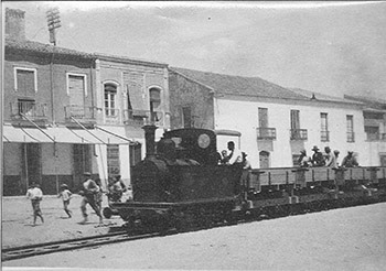 Ferrocarril minero al puerto de Garrucha