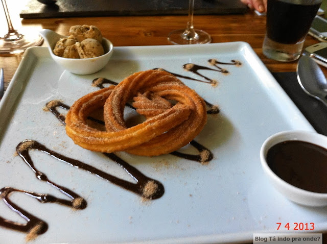 churros do restaurante Nosotros em Campinas