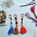 How to make a Beaded Charm / Pendant with Tassel for Crochet Bags (or
Keychains)