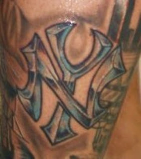 New York Yankees Tattoo Design Photo Gallery - New York Yankees Tattoo Ideas