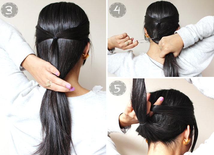 Hair: Quick and Easy 2 Minute Casual Updo