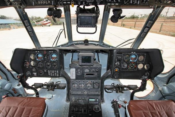 Mil Mi-171E cockpit