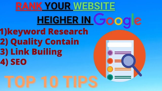  10 Easy Method To Rank Your Website Higher In Search Engine in 2021 