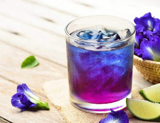 Butterfly Pea in My Lemonade