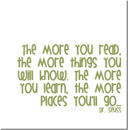 The more you read