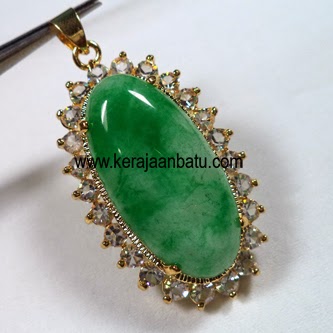 apenturine, adventurine, Batu Permata Natural Aventurine Pendant