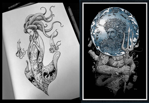 00-Detailed-Ink-Drawings-Kerby-Rosanes-www-designstack-co