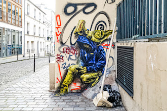 Sunday Street Art : Pigecam - rue Gérard - Paris 13